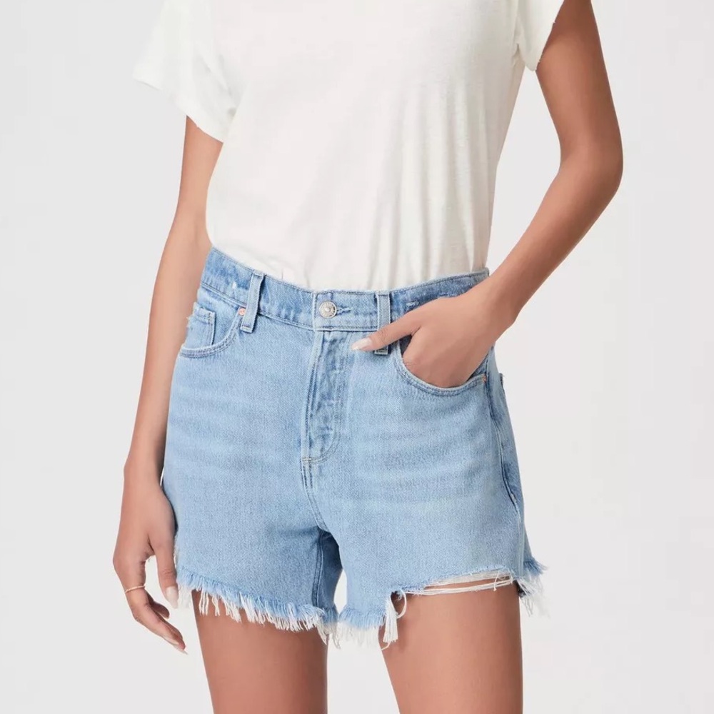 Noella Cut Off Short in Voila Distressed